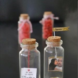 CUTE MINI GLASS LOVE BOTTLES❤️